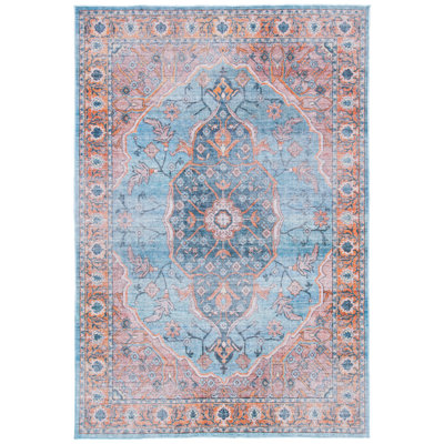 Dujuan Performance Machine Washable Oriental Rug