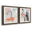Floating On Silk I - ensemble de 2 peintures encadrées-1368391473-1368391472