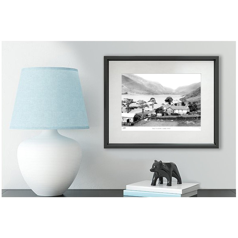 Tal-Y-Llyn, Lake 1937 by Francis Frith - Single Picture Frame Print, 28cm H x 36cm W x 2.3cm D