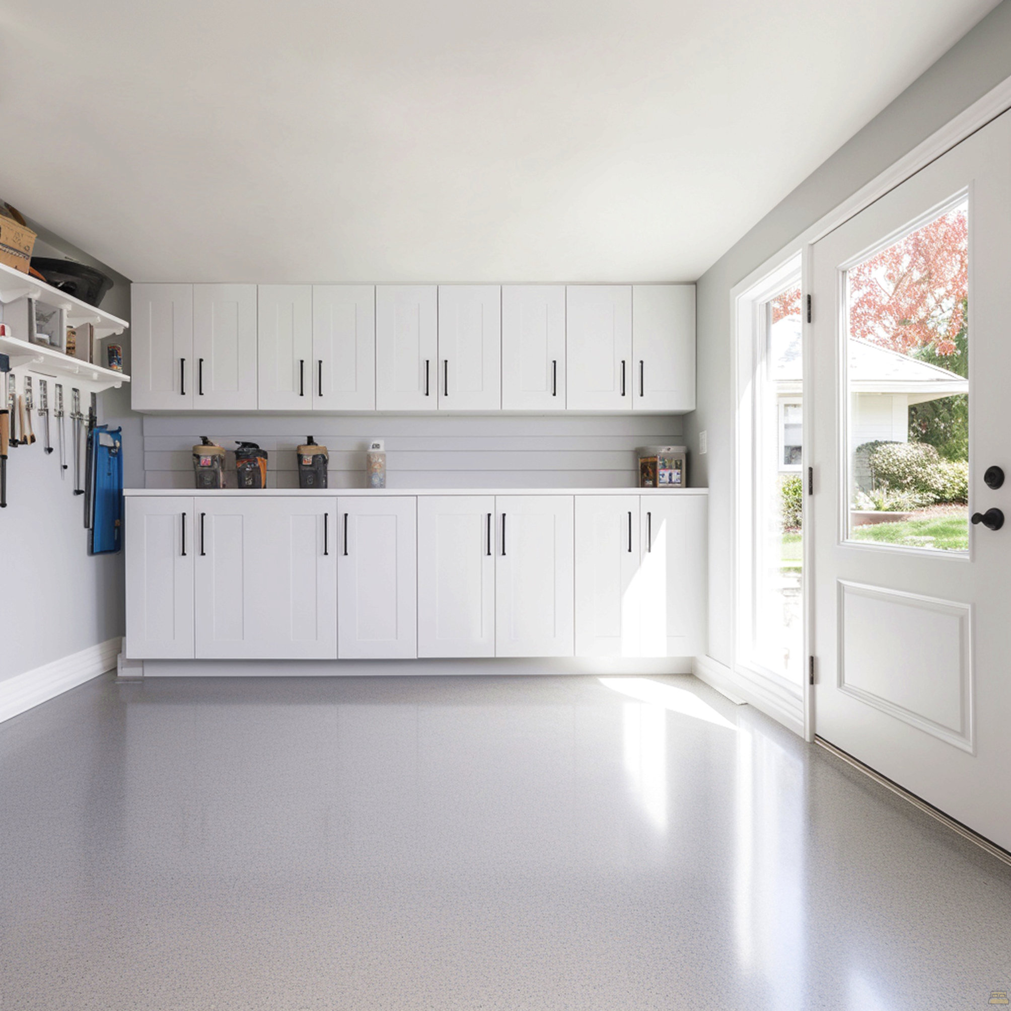 Latitude Run® Shaker Double Door Wall Cabinet Solid Wood With 2 ...