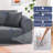 Modern 3-Seater Sofa with Deep Seat, No Assembly Required, Modern Corduroy Couch with 2 Pillows, Lazy Compression Sofa for Living Room Bedroom, Hybrid Sofa in a Box-1933353198