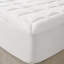 Surmatelas moelleux imperméable hypoallergénique en duvet synthétique-1942252831