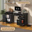 Bureau de direction 60 po avec tiroirs, classeur Country