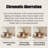 Nut-brown Rectangular Solid Wood Dining Table-1829412242
