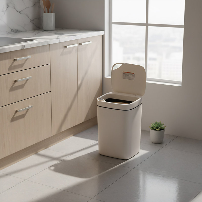 Plastic Motion Sensor Waste Bin, 14L