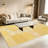 1PC Yellow Cream Geometric Patchwork Textured area rugs for Living Room, Soft, All seasons, Easy-maintain, Washable Indoor mat, Farmhouse suitable for dining table, bedroom, kitchen, entryway, home office, patio, Home Decor, Outdoor Decor.-262443324