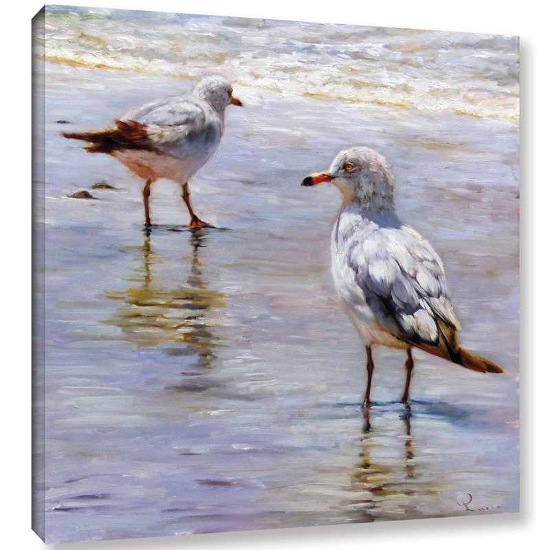 « waders », impression sur toile, H 10 po x l 10 po x P 2 po