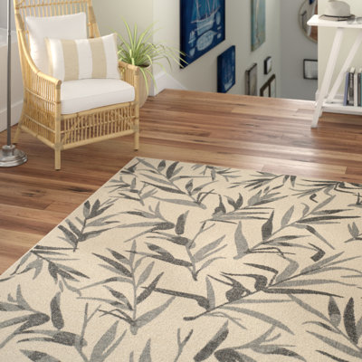 Lueck Performance Chevron Indoor/Outdoor Area Rug