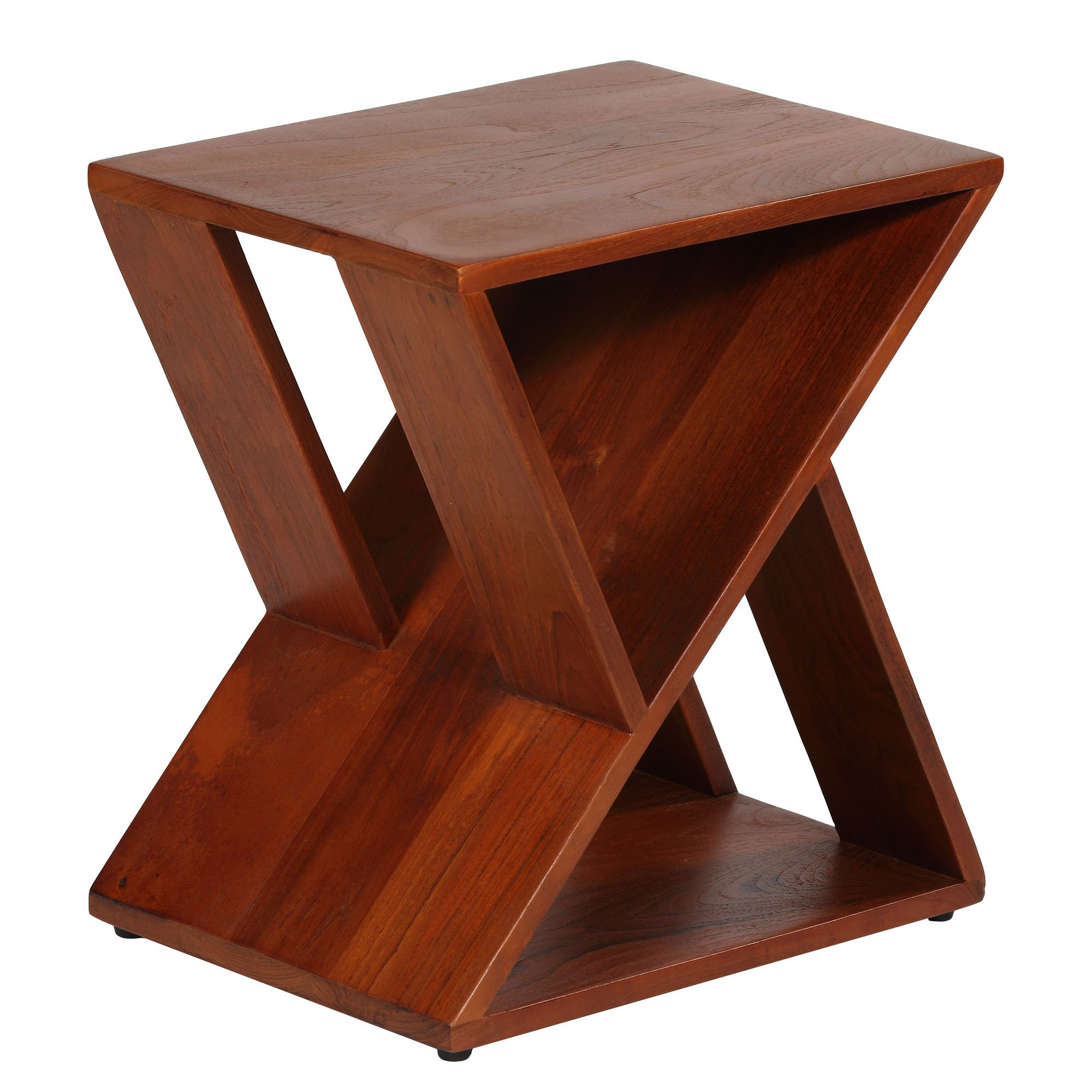 Ivy Bronx Innsbruck Richel Table or Stool in Solid Teak Wood, Indoor ...