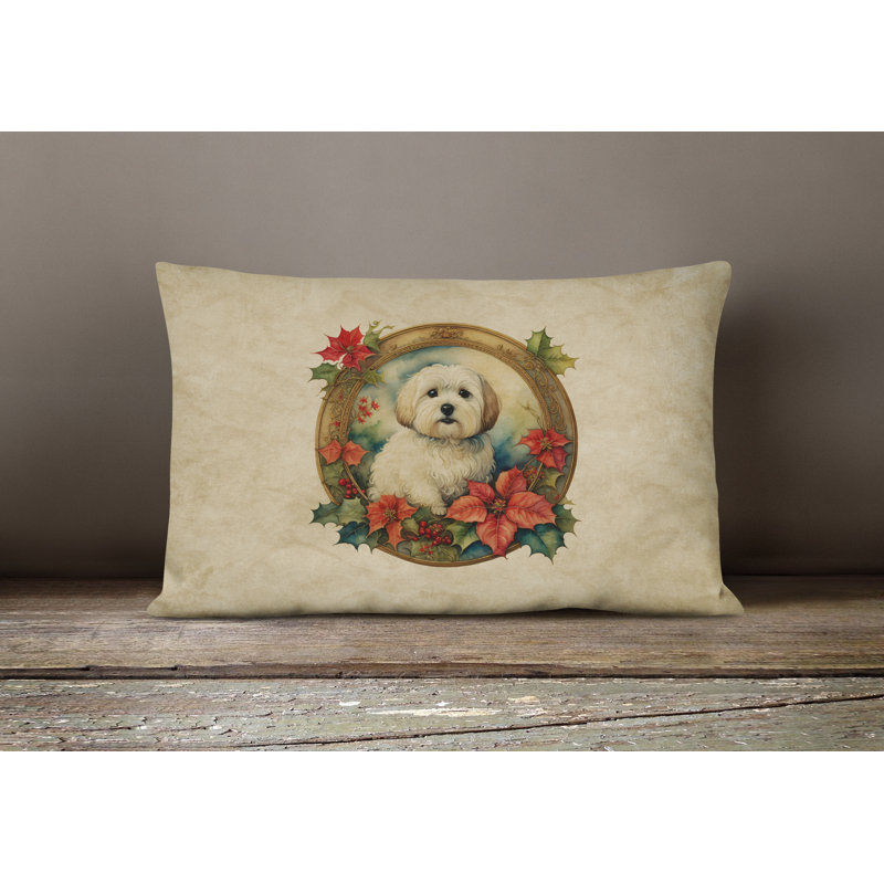 Coussin Christmas, 12 po x 16 po, Rectangulaire