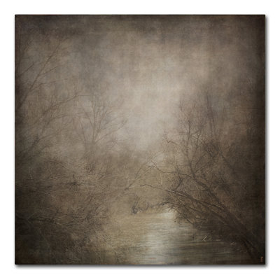 Wrapped Canvas Wall Art - Jai Johnson 'Hidden Waters' Wall Art for Living Room, Bedroom, or Office Décor - 35x35