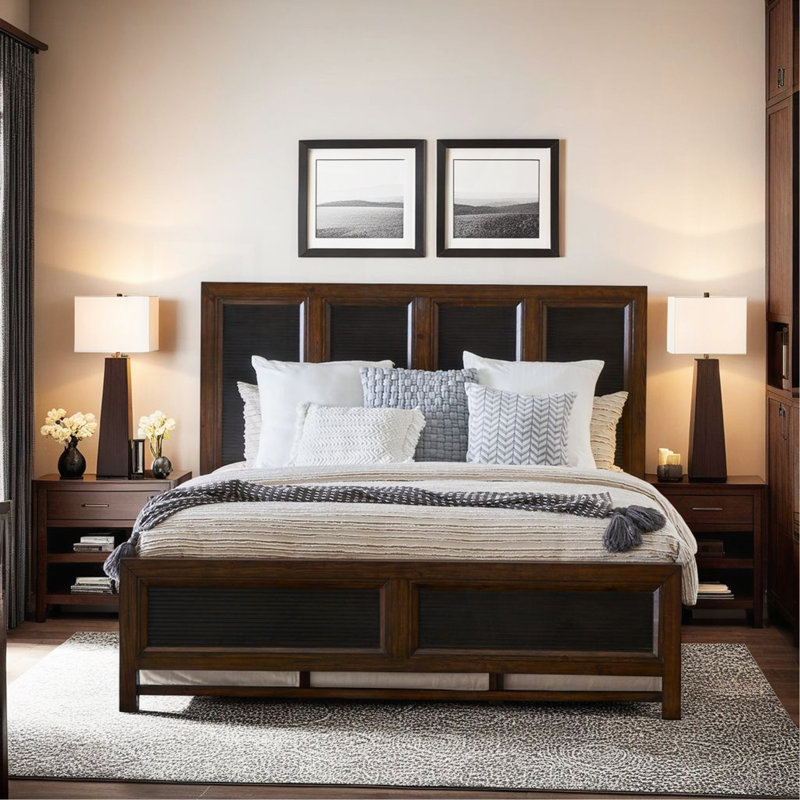 Panel Bed, Queen