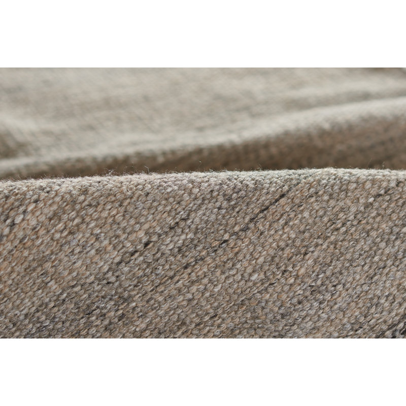 Coastal Charm Handwoven Gray Reversible 2x3 Outdoor Rug