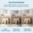47 Inch/63 Inch Farmhouse Long Console Table, Wooden Sofa Table for Behind Couch, Entryway Furniture for Living Room or Hallway-1141591381