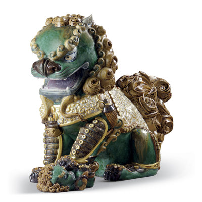 Figurine de lion oriental