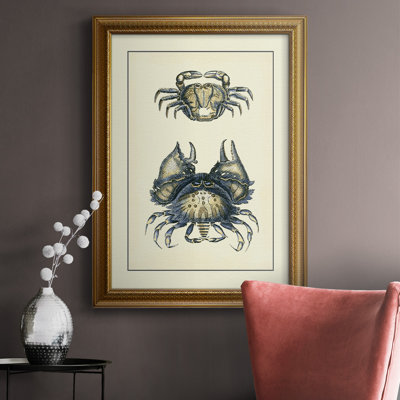 " Antique Blue Crabs I "