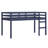 Wooden Loft Bed With Ladder-362022575