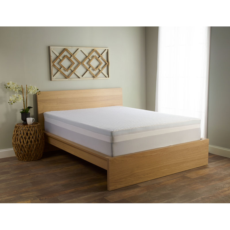 Comfort Tech 2'' Memory Foam Mattress Topper, Twin XL