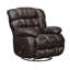 Fauteuil inclinable manuel pivotant en cuir véritable de 40 po Union City-930143797