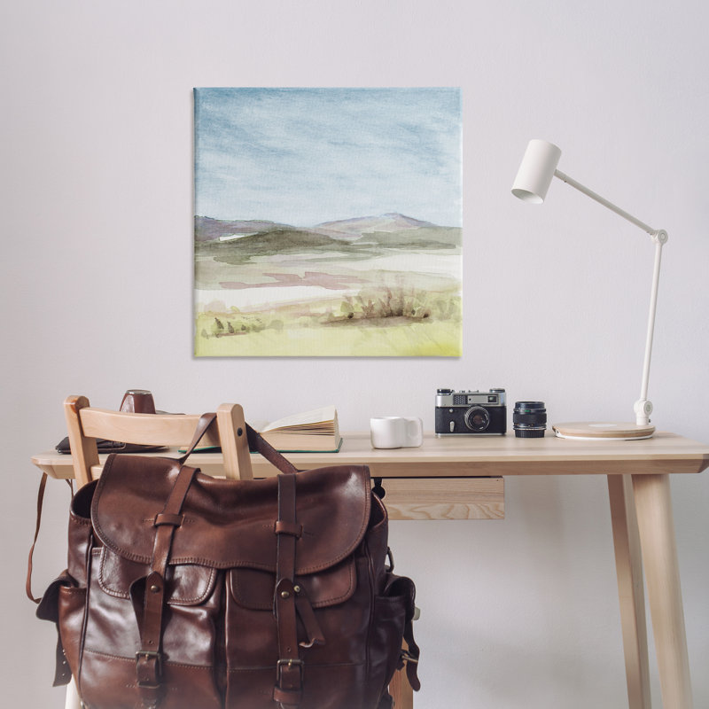 «Crisp Morning Mountains», art mural sur toile par Lanie Loreth, H 36 po x l 36 po