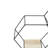 Lorinne 4 Piece Hexagon Tiered Shelf
