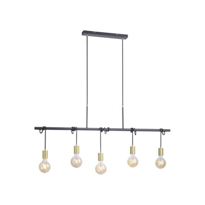 Dahlstrom 5 - Light Kitchen Island Pendant