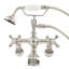 Robinet pour téléphone avec douche à main en porcelaine et baignoire Strom Living-10467150
