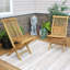 Chaise d'appoint de patio Heeck