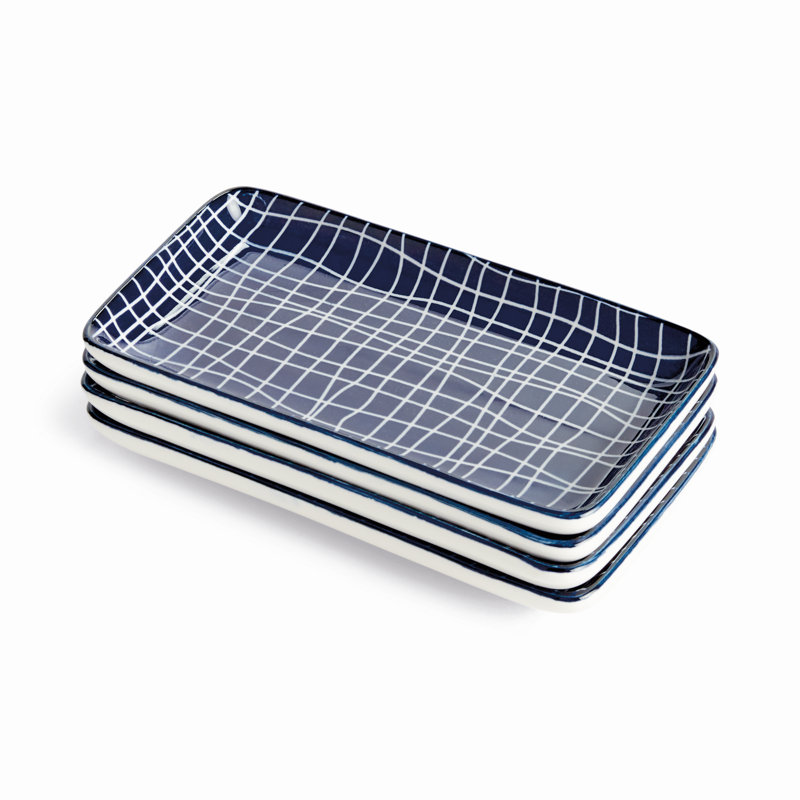 Halstad 7" TRAYS, SET OF 4