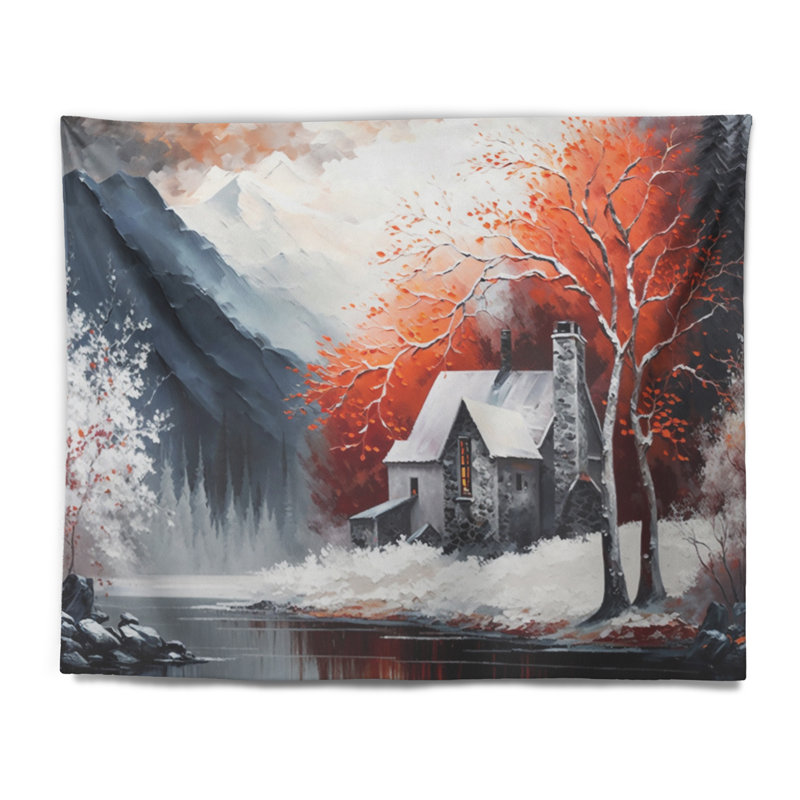 Polyester Tapestry, 32" H x 39" W