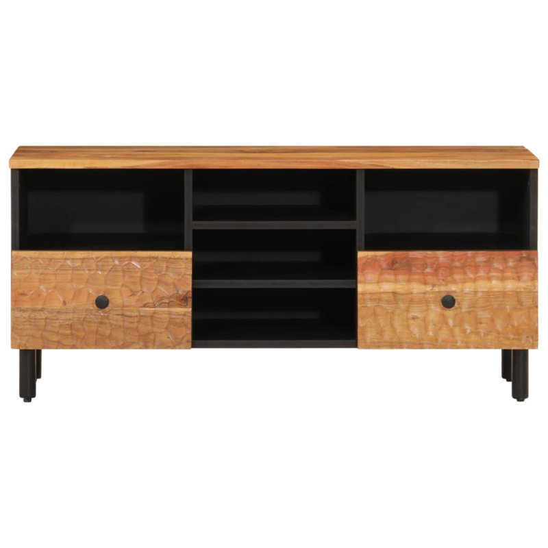 Belue Unfinished TV Stand for TVs up to 42", Brown