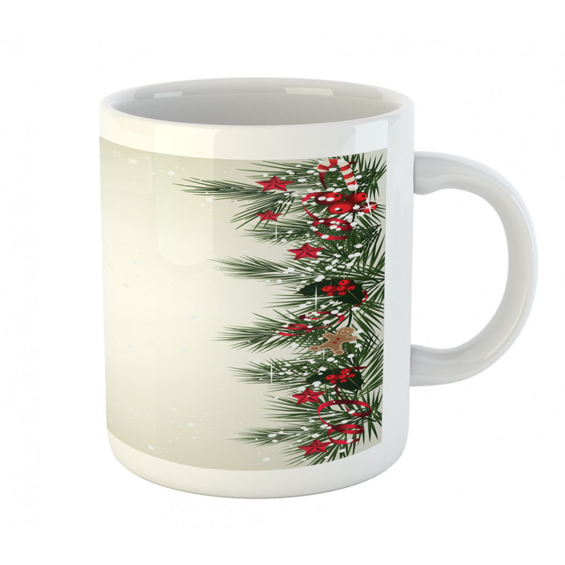Grande tasse à café tree branch