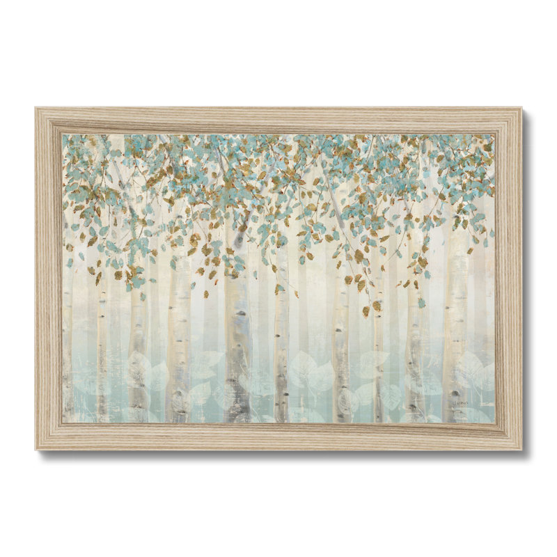 Dream Forest I by James Wiens - Painting Print, Natural Wood Single Picture Framed Paper, 34cm H x 50cm W