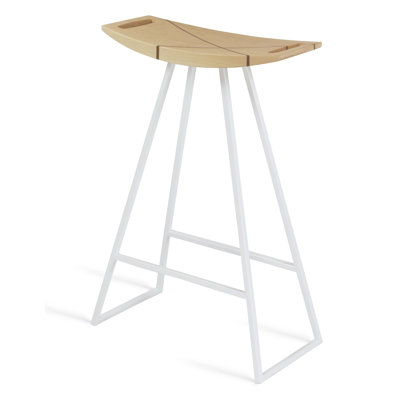 Robert Solid Wood Bar & Counter Stool by Tronk Design
