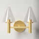 2 Light Transparent Vanity Light