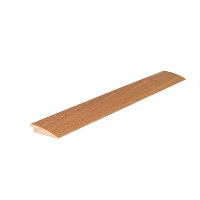 Engineered Wood 1.56'' W x 84'' L Flush Reducer in Brown