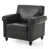 Black Faux Leather selected