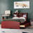 Jovany Captain Bed with 3 Reversible Drawers on Left or Right side (New and Improved Design)-1089047641-1089047652