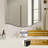 Dual Arch Scalloped Rectangular Bathroom Wall Mirror | Stainless Steel Frame-219404334-219697360