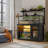 Reversible 55-75 Gallon Fish Tank Stand With Cabinet And Shelf-1569600080