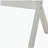 White 1-drawer End Table