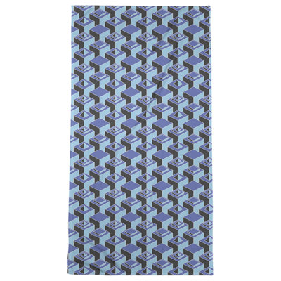 Serviette de plage classique gratte-ciels