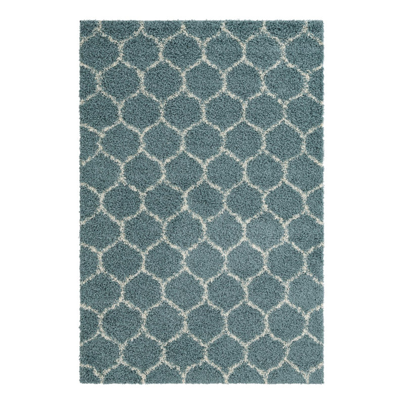 Geometric Indoor Rug, Rectangle 6' x 9'