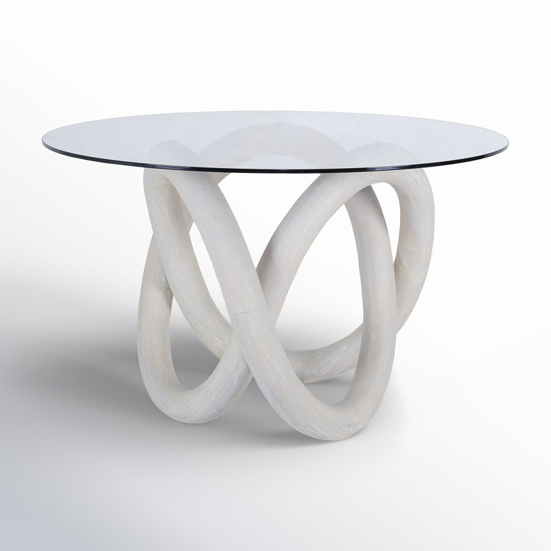 Cresson 48'' Round Dining Table, White
