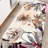 Beautiful High-Quality Soft Pile Rug with Intricate Floral and Leaf Pattern for Elegance in Any Room-468157201