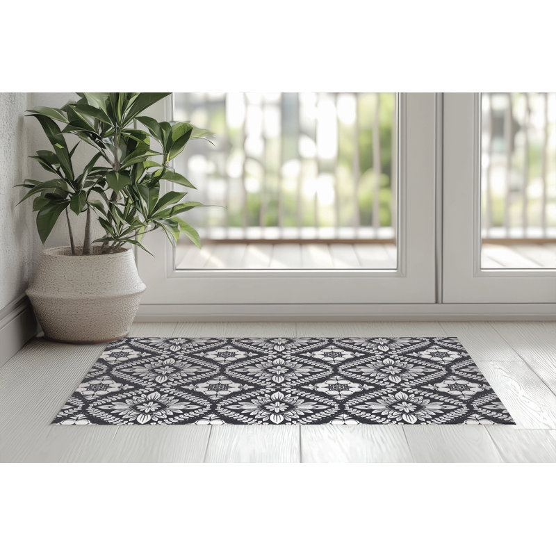 Paillasson Talia, Gris anthracite, L 60 po x L 84 po