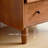 Solid Wood Nightstand End Table With Drawer