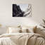 «Black and White Abstract Canyon Formation», art mural-996730092