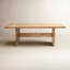 Alpine 85" Dining Table In Distressed Oak
