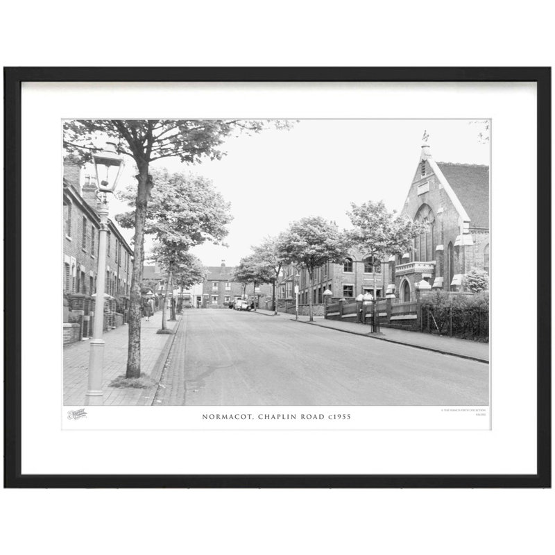 Normacot, Chaplin Road C1955 - Single Picture Frame Print, 45cm H x 60cm W x 2.3cm D